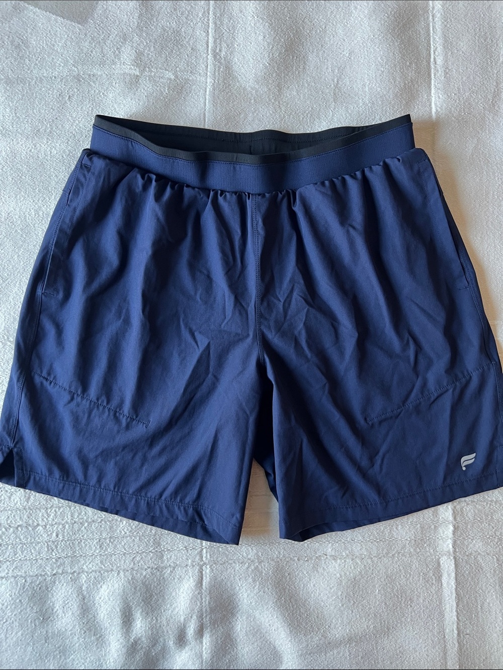 Fabletics Men's Navy Blue Athletic Shorts